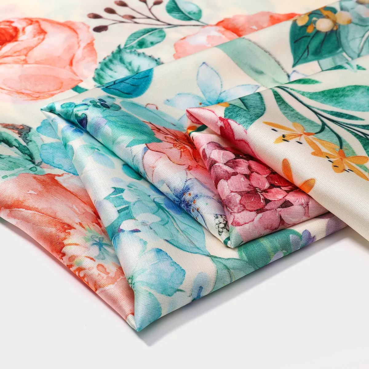 Blooming Square Scarf