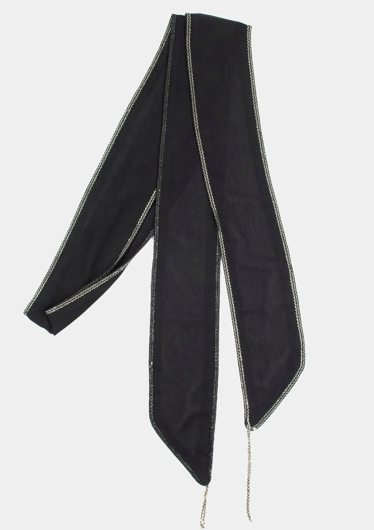 CHIFFON CHAIN NECKTIE