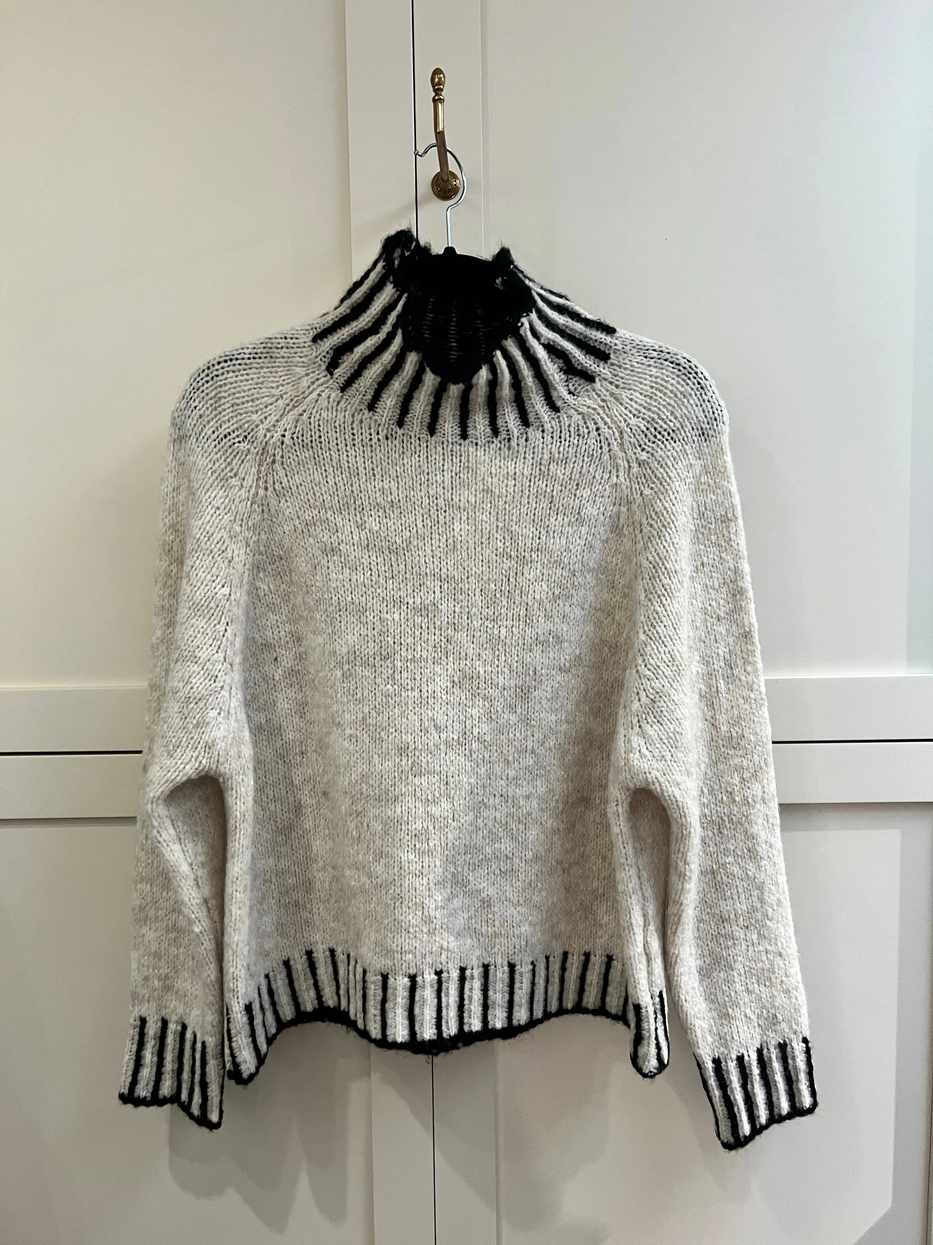 Cozy Mock Turtleneck | Ribbed Neck   Cuff | RE-STOCKED!