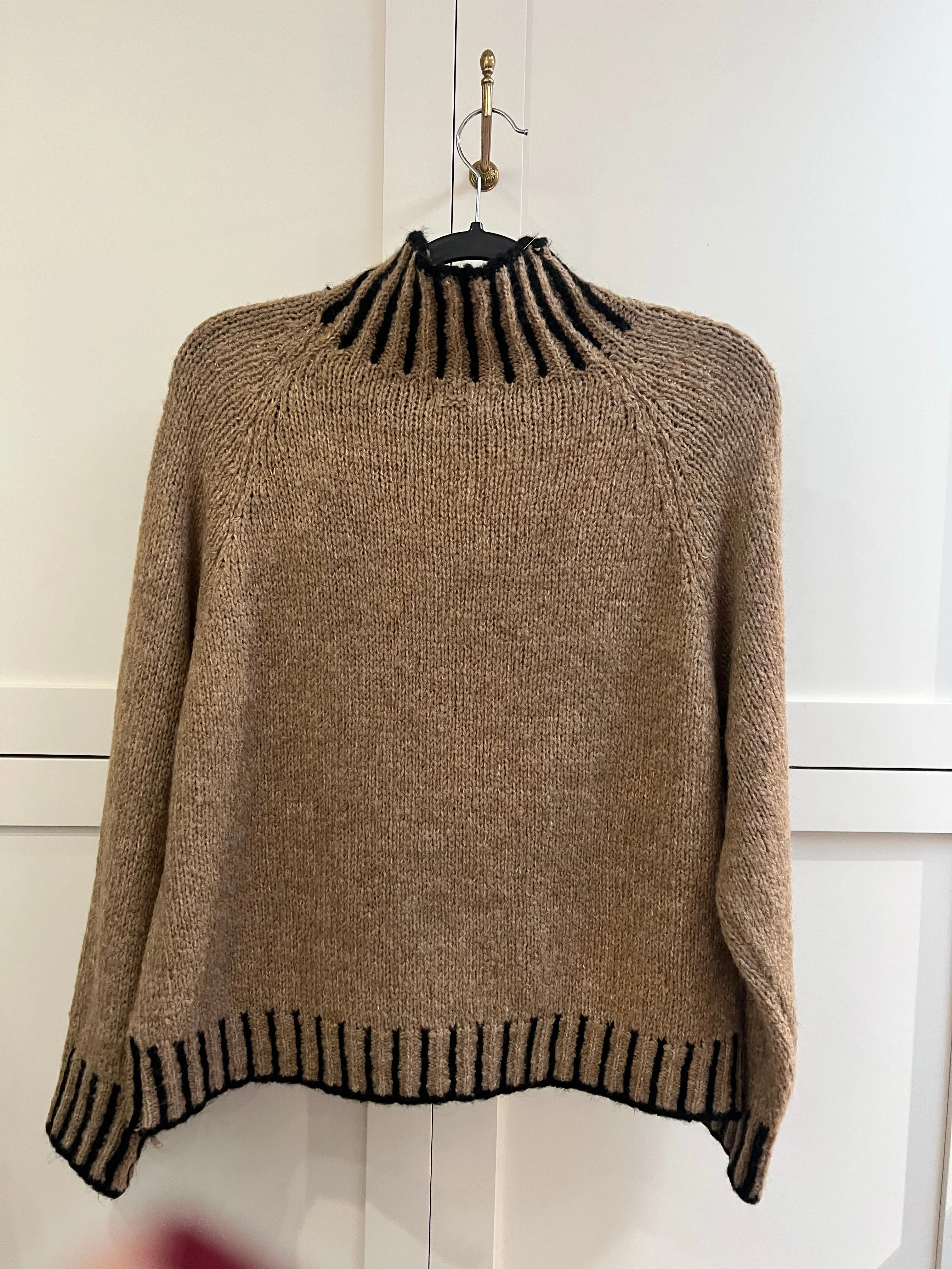 Cozy Mock Turtleneck | Ribbed Neck   Cuff | RE-STOCKED!