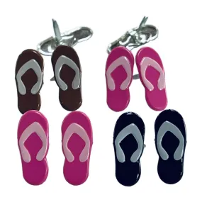 Eyelet Outlet Shape Brads 12/Pkg - Flip Flop