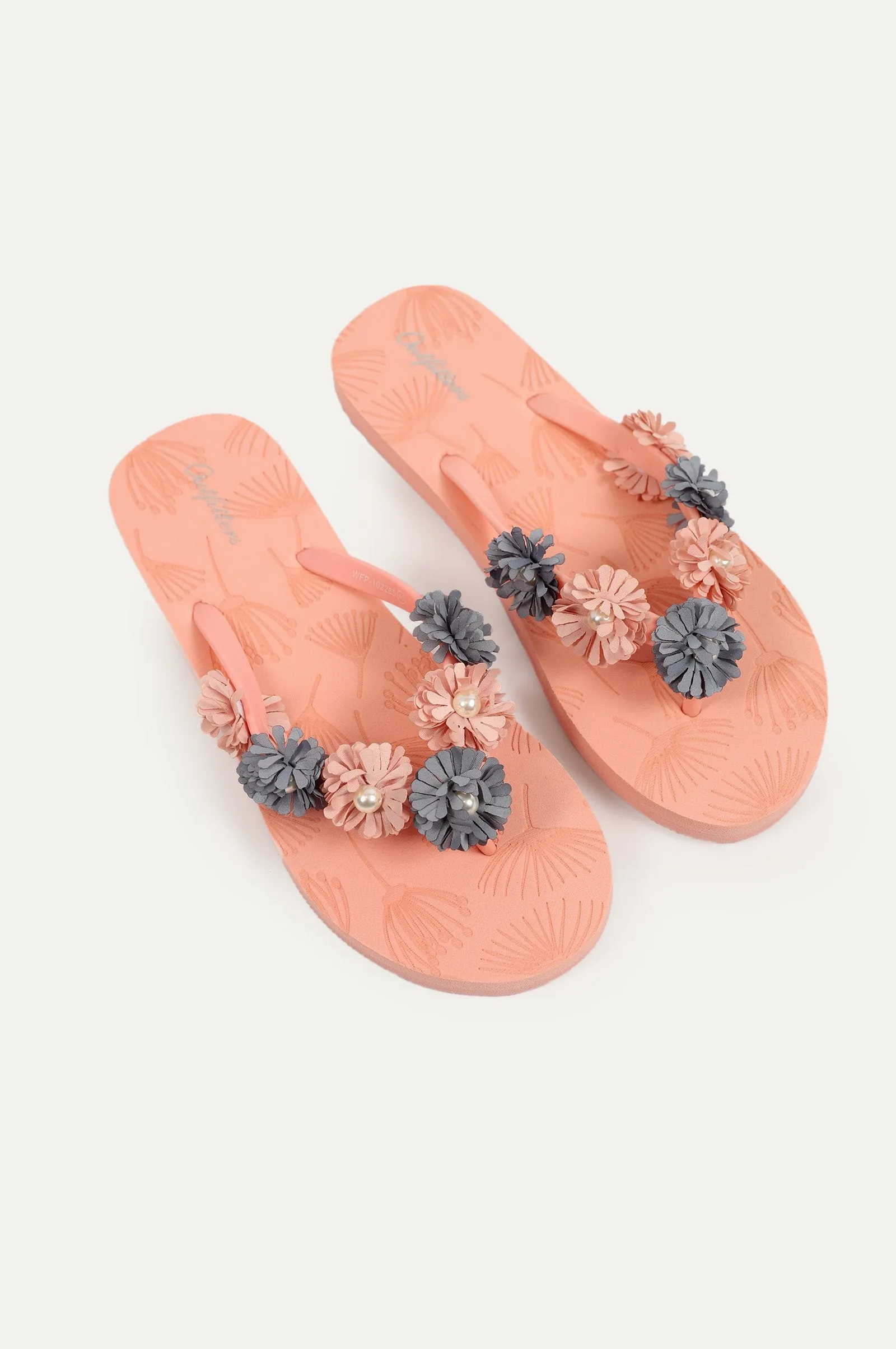 Floral Flip Flop
