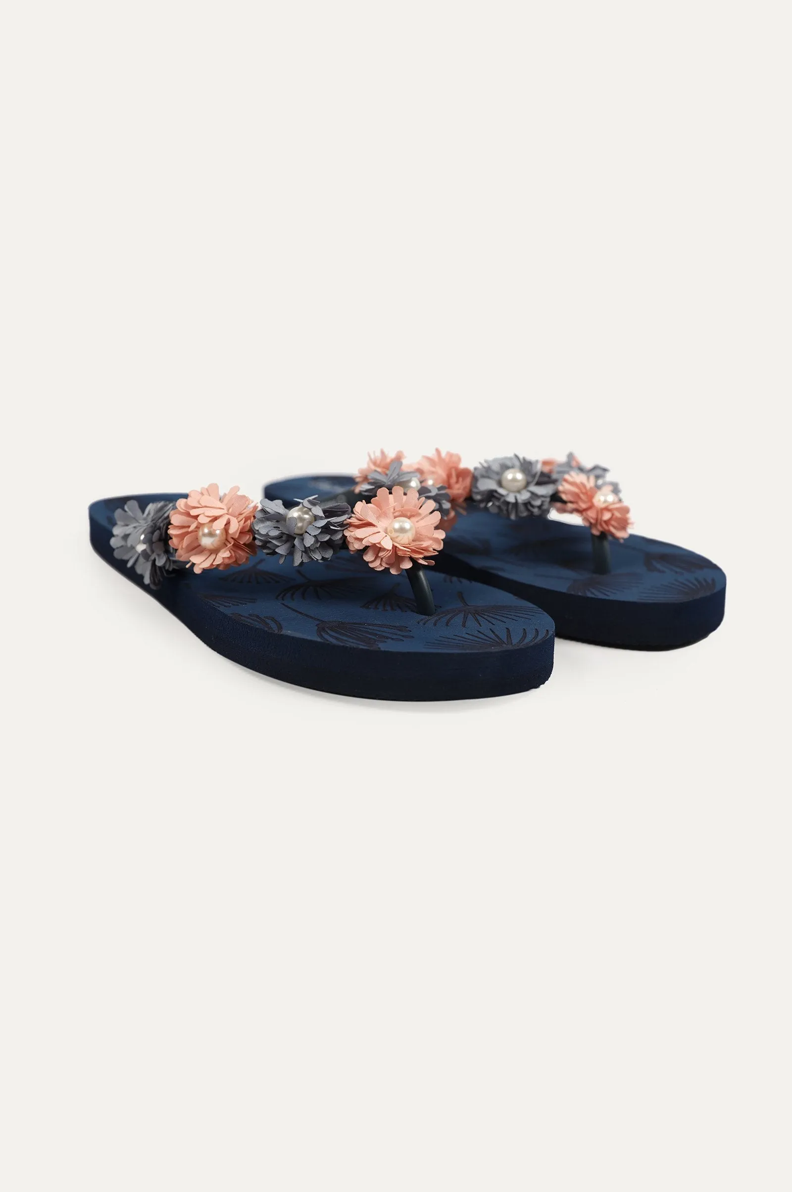 Floral Flip Flop