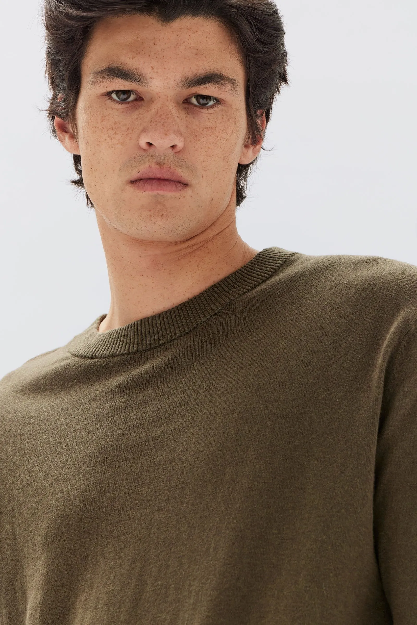 Mens Cotton Cashmere Sweater
