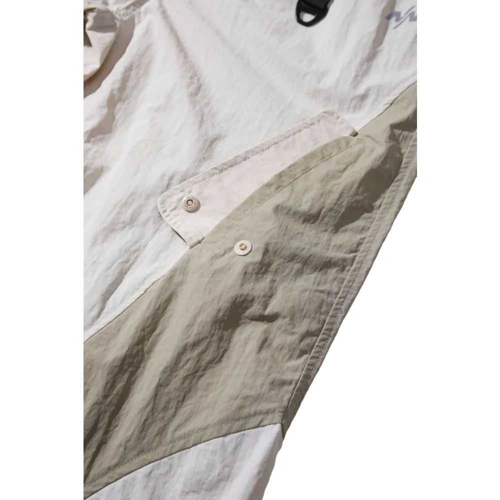 NINE POINT NINE GRADE ANKLE BREAKER PANTS-IVORY