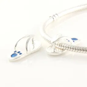 Pendant - Silver Flip Flop