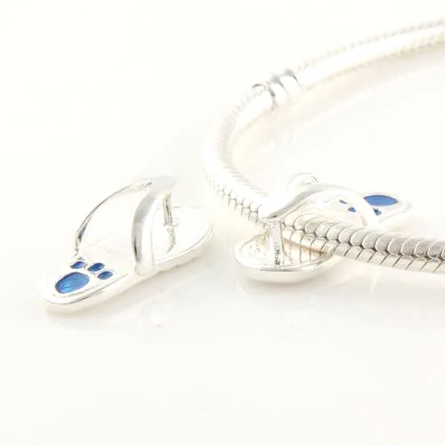 Pendant - Silver Flip Flop